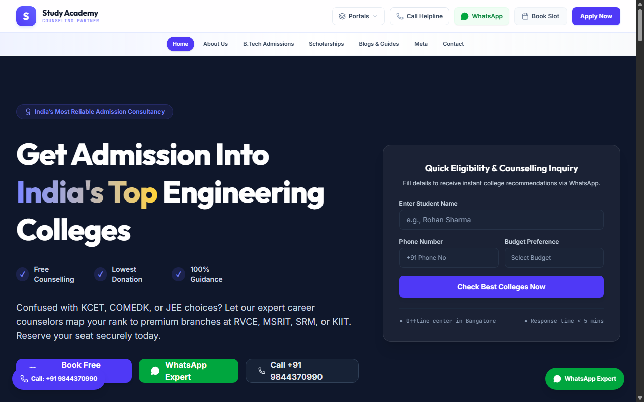 Screenshot of Study Academy 1